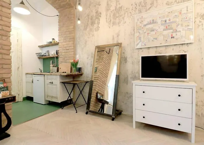 Appartement Little Corner At The Historic Jewish District With Ac *